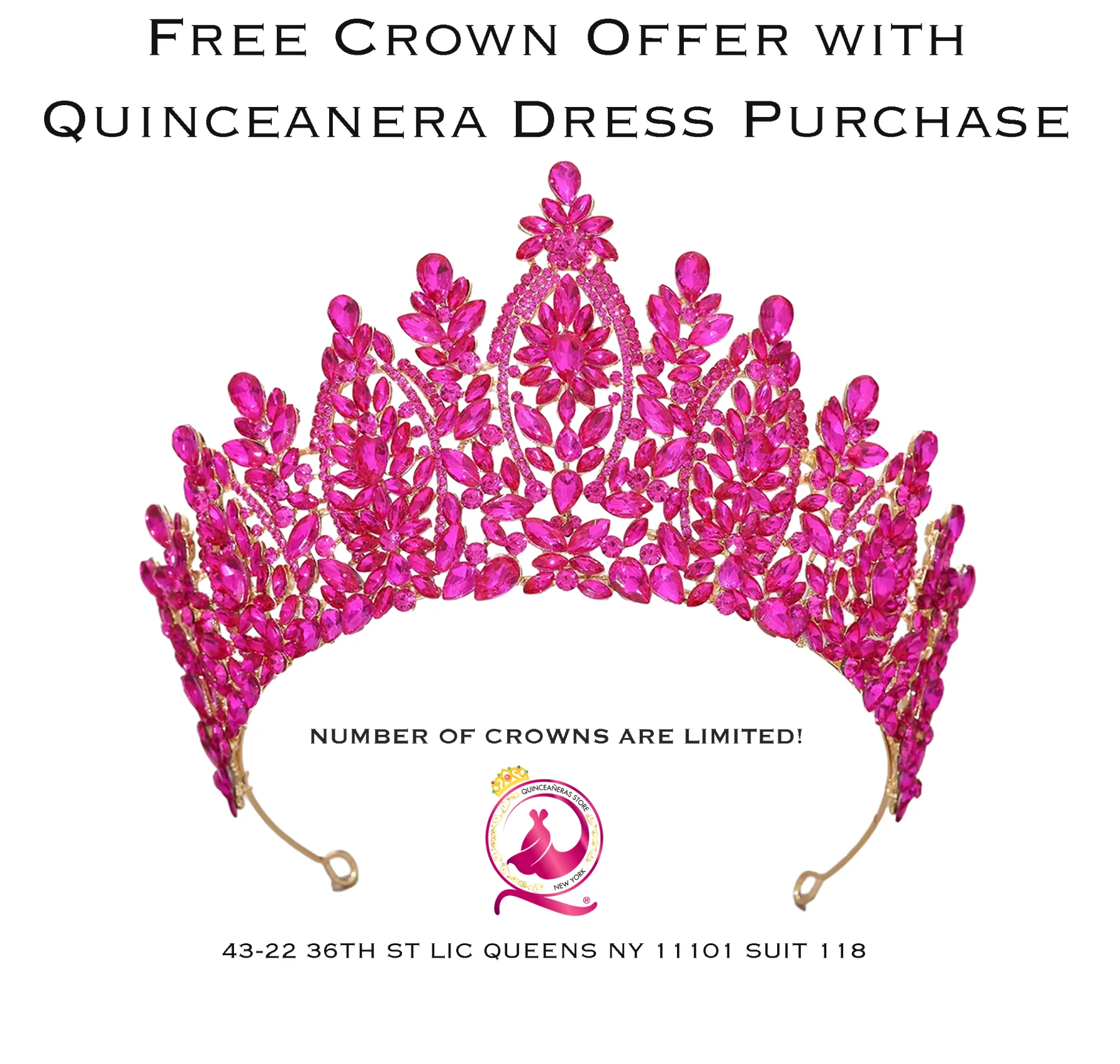 Free Quinceañera Crowns