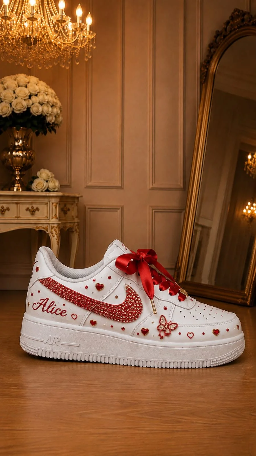 Dress Personalized Shoes for Quinceanera