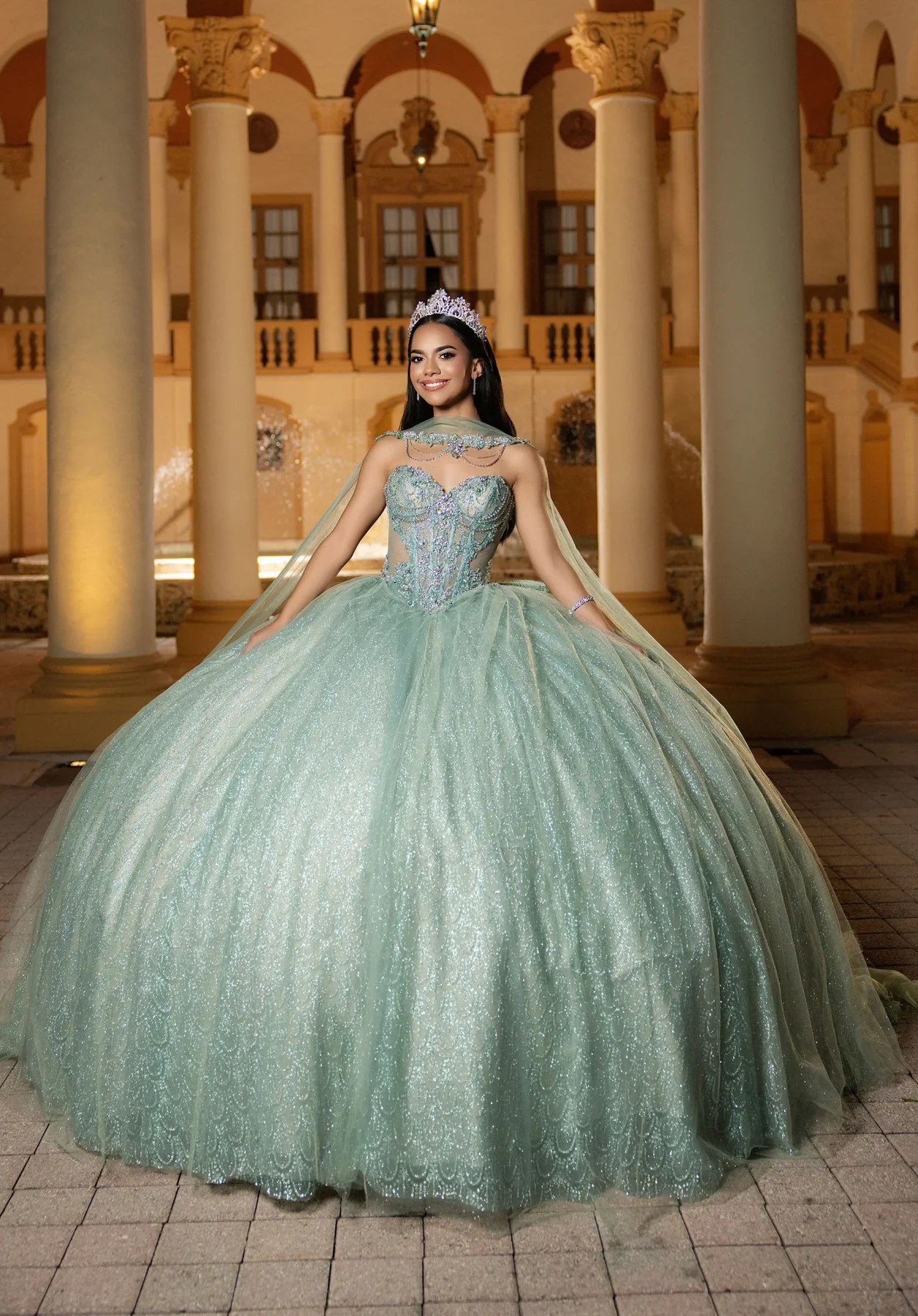 Crista Quinceañera Dress - fotografía de producto