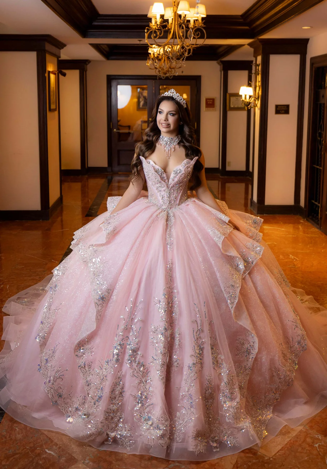 Becky Quinceañera Dress - fotografía de producto