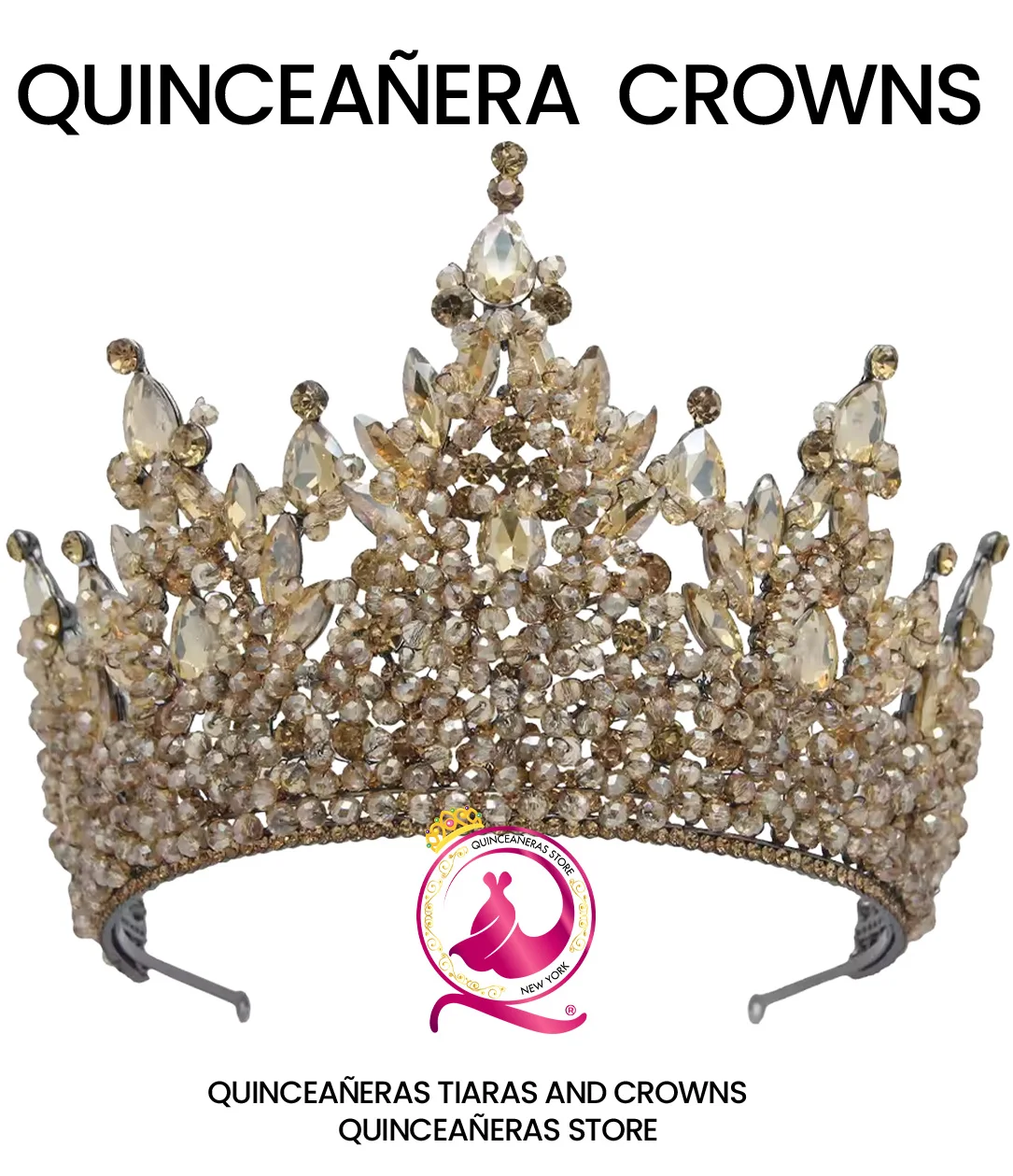 Accessory Quinceañera Tiaras and Crowns