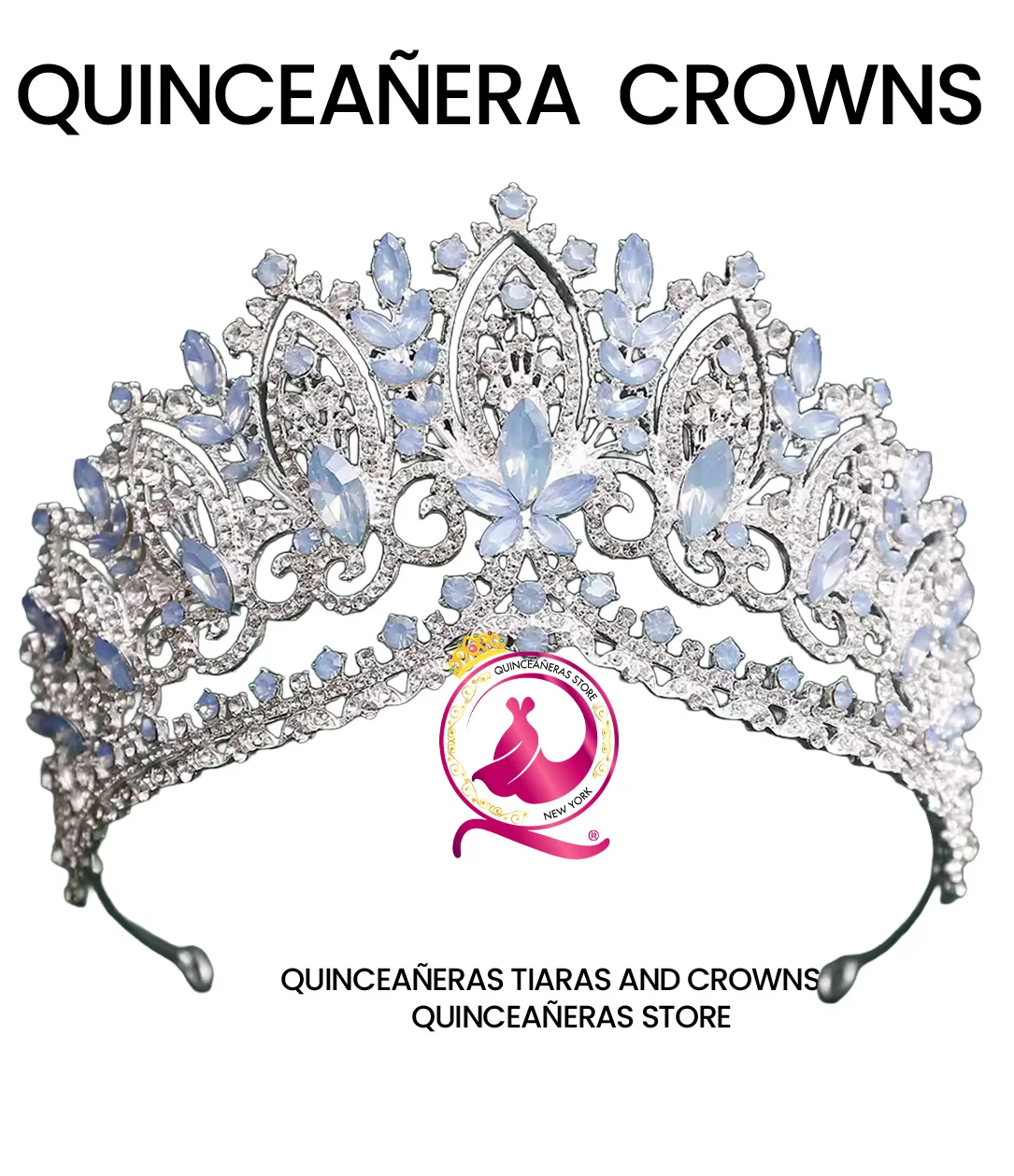 Accessory ELISA-Quinceañera Tiaras and Crowns