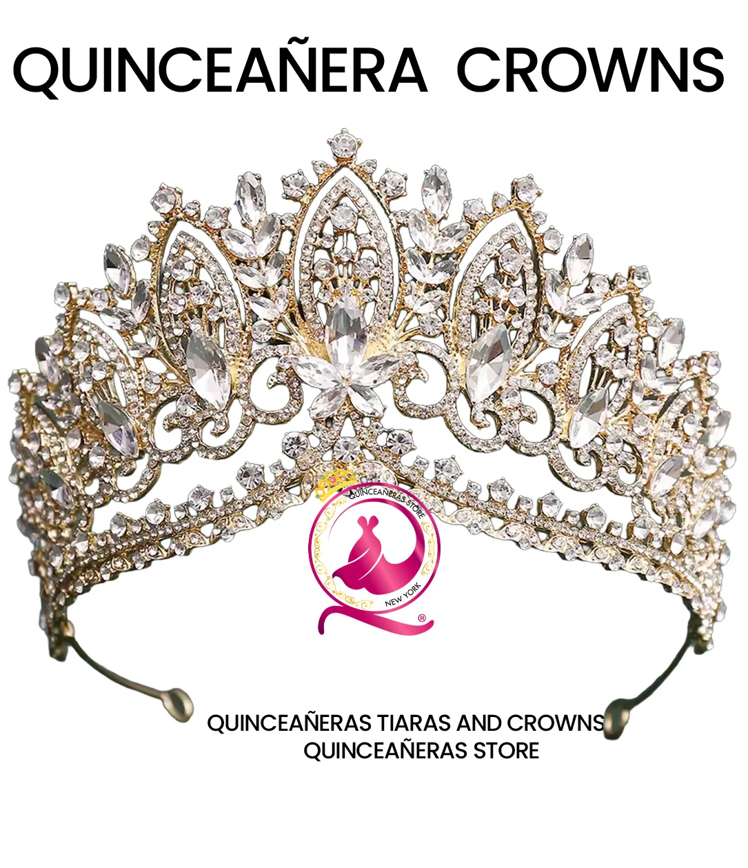 Accessory ELISAQuinceañera Tiaras and Crowns