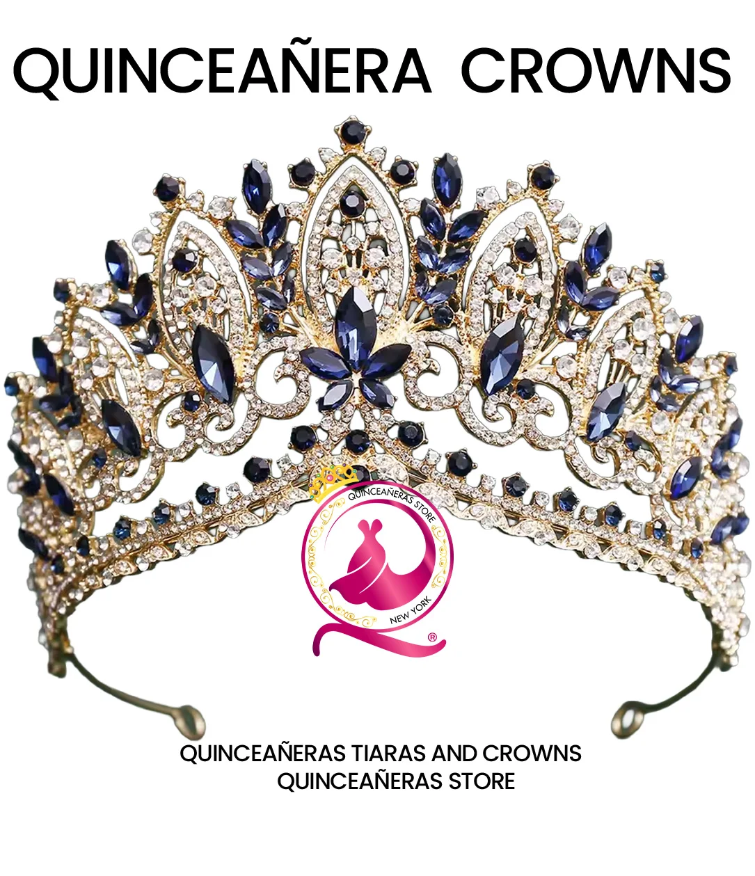 Accessory ELISA Quinceañera Tiaras and Crowns