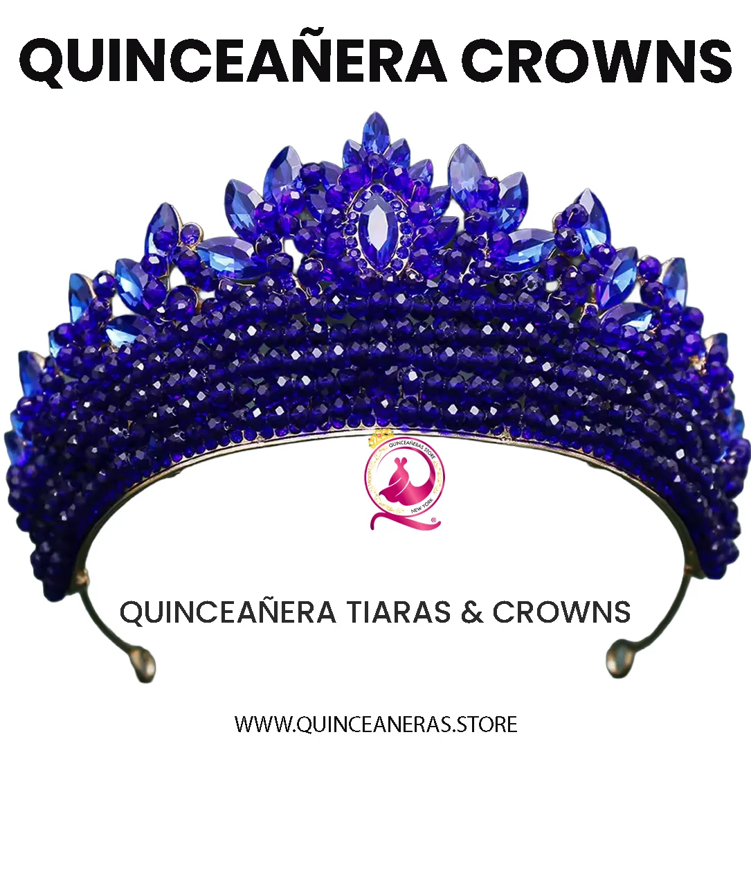 Accessory Valentina Luxury Quinceañera Tiaras and Crowns