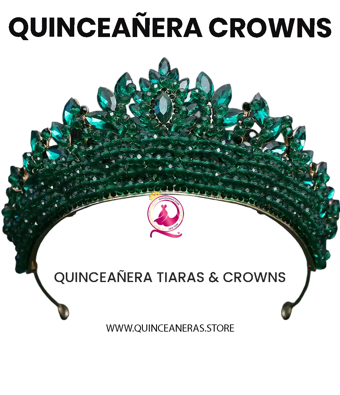 Accessory Valentina Luxury Quinceañera Tiaras and Crowns