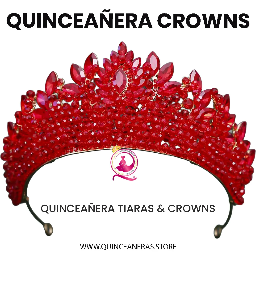 Accessory Valentina Luxury Quinceañera Tiaras and Crowns