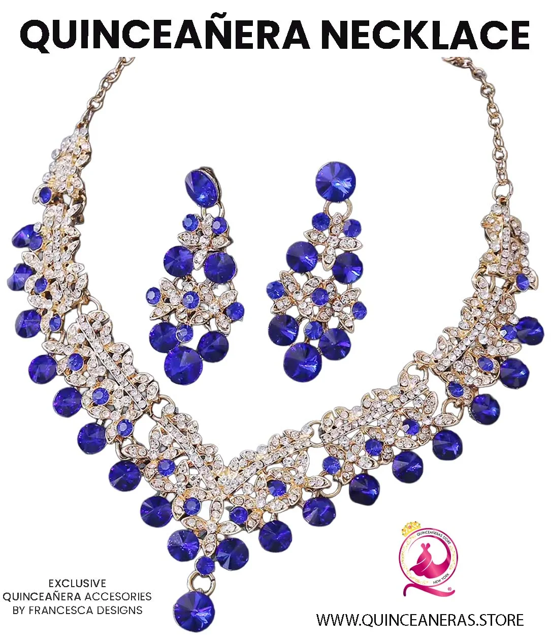 Dress Quinceanera Jewelry SET  - Jewelry for Quinceañera