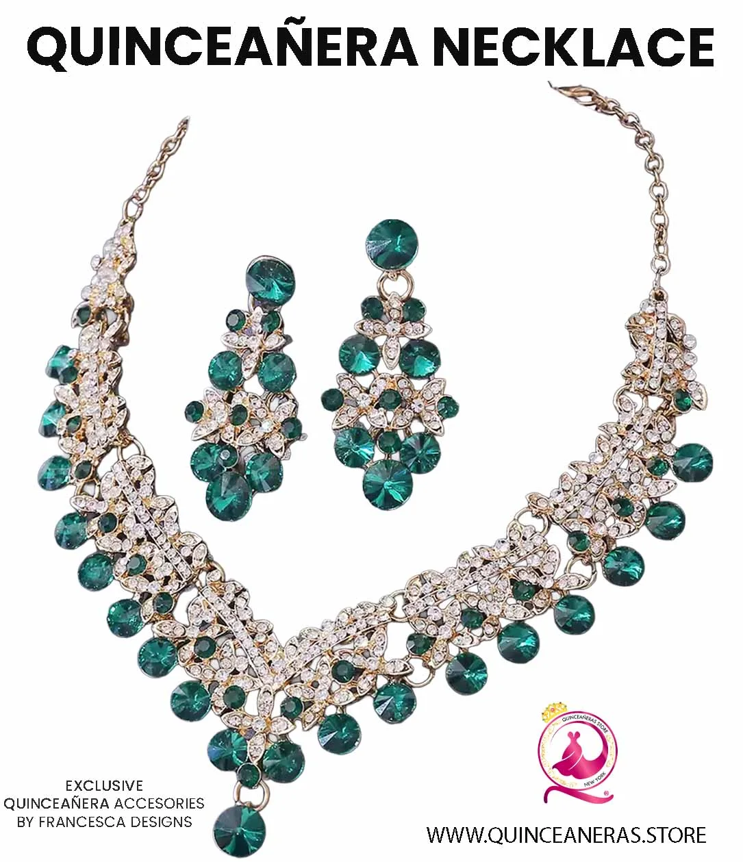 Dress Quinceanera Jewelry SET  - Jewelry for Quinceañera