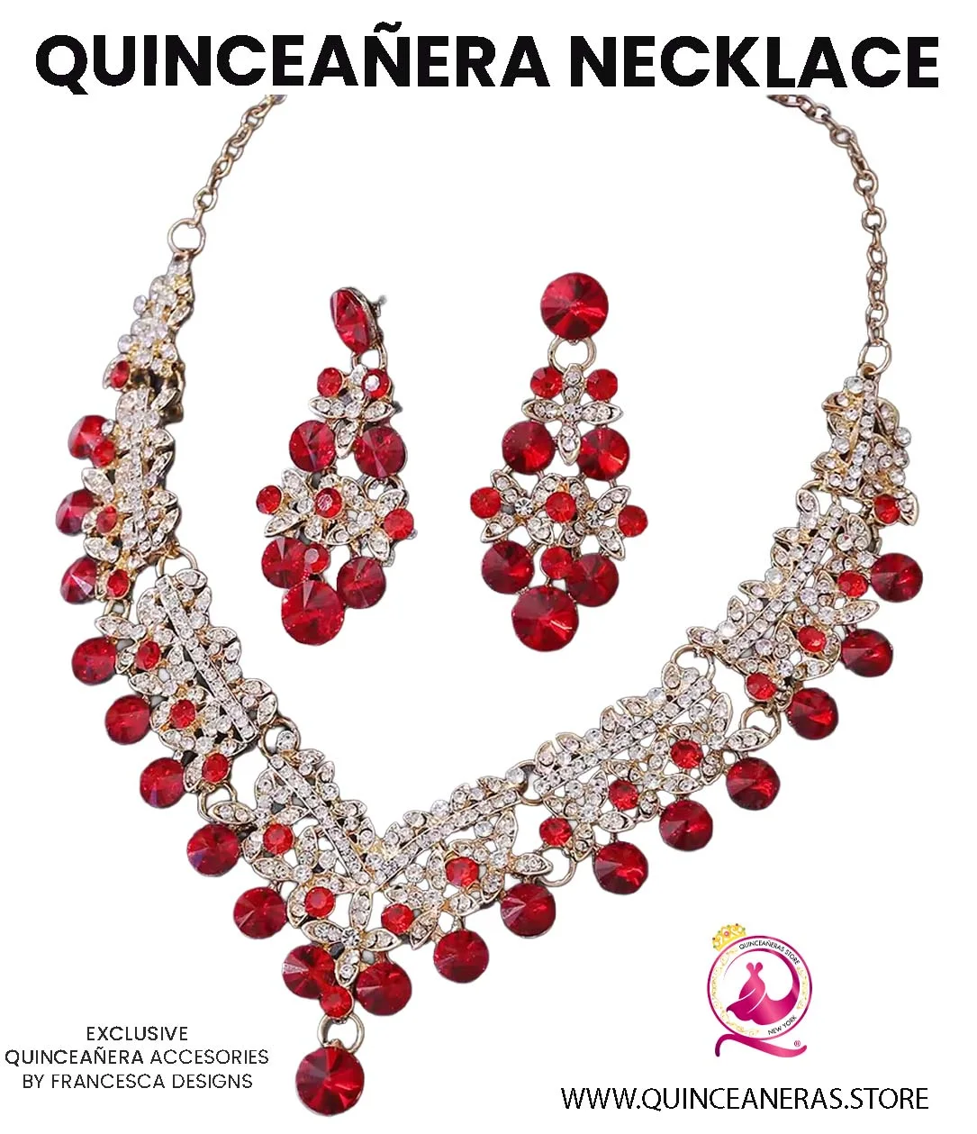 Dress Quinceanera Jewelry SET  - Jewelry for Quinceañera