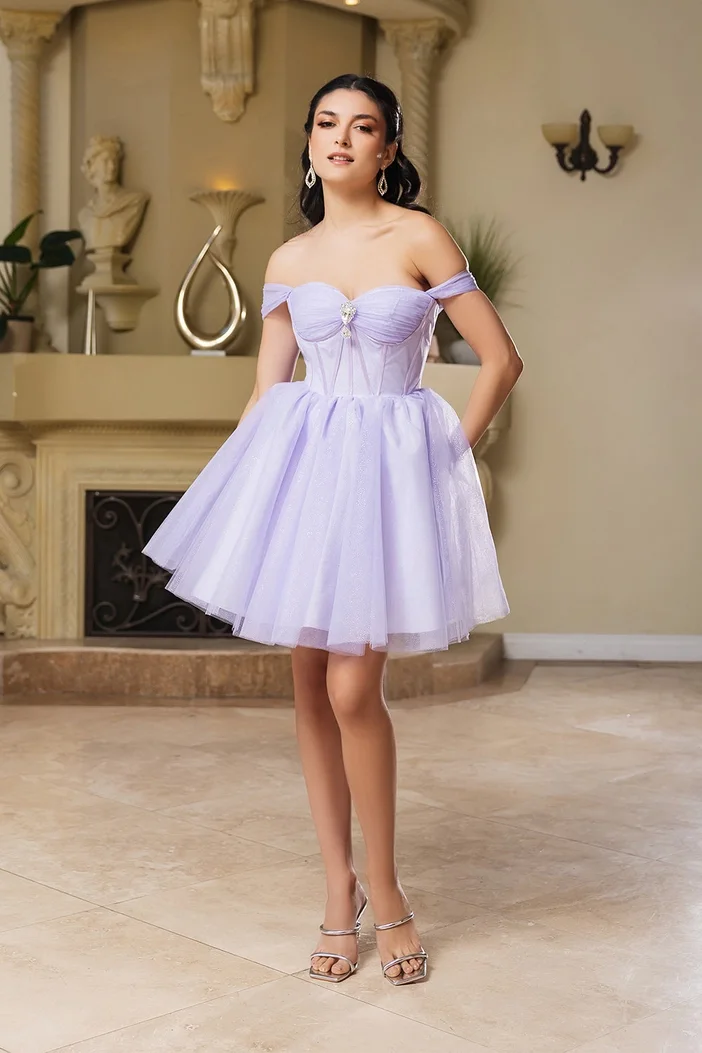 Dama dress ALICE Quinceañera Dama Dresses, color LILAC