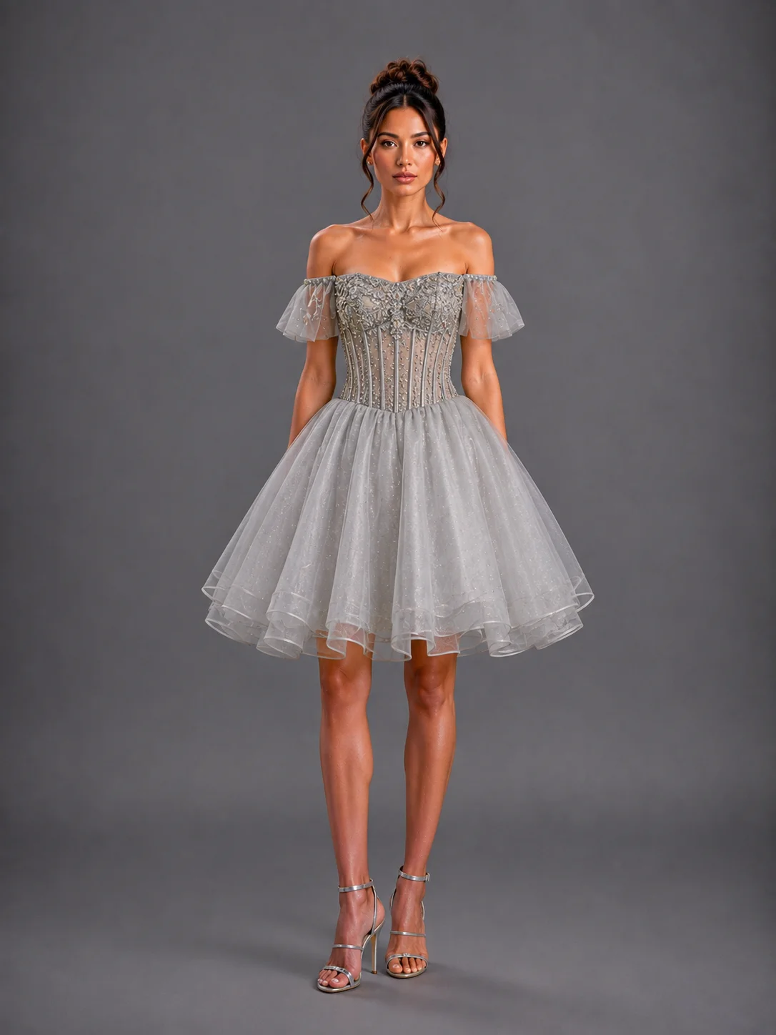 Dress Off-the-Shoulder Dama Dress