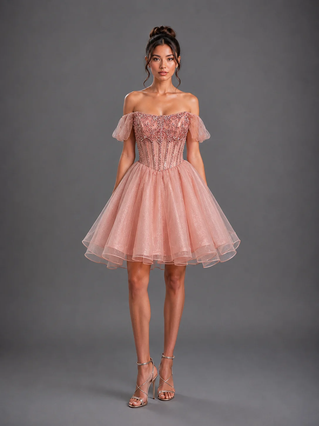 Off-the-Shoulder Dama Dress - fotografía de producto
