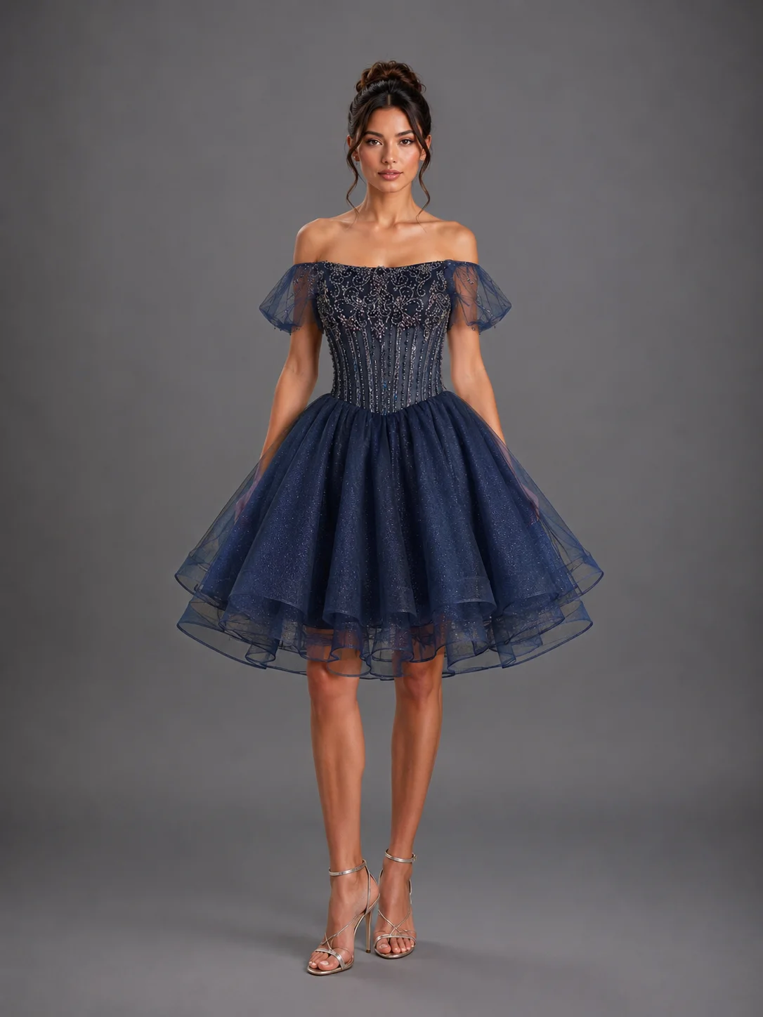 Dress Off-the-Shoulder Dama Dress