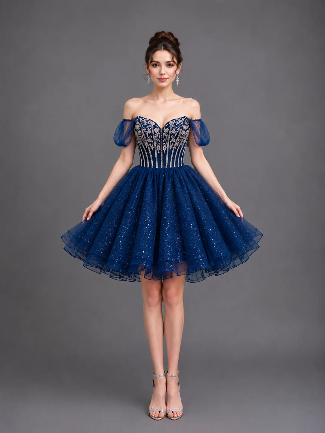 Dress Valentina Spaghetti Strap Dama Dress