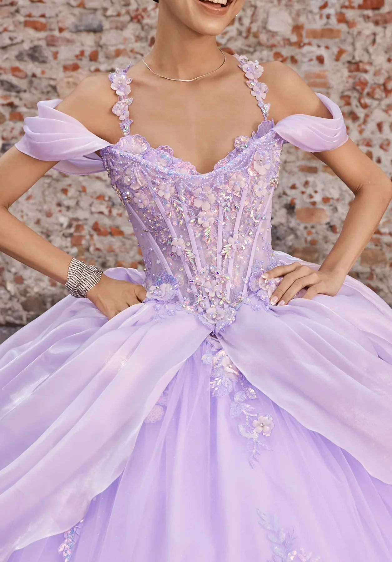 Dress ASHA Quinceañera Dress, color Lavender