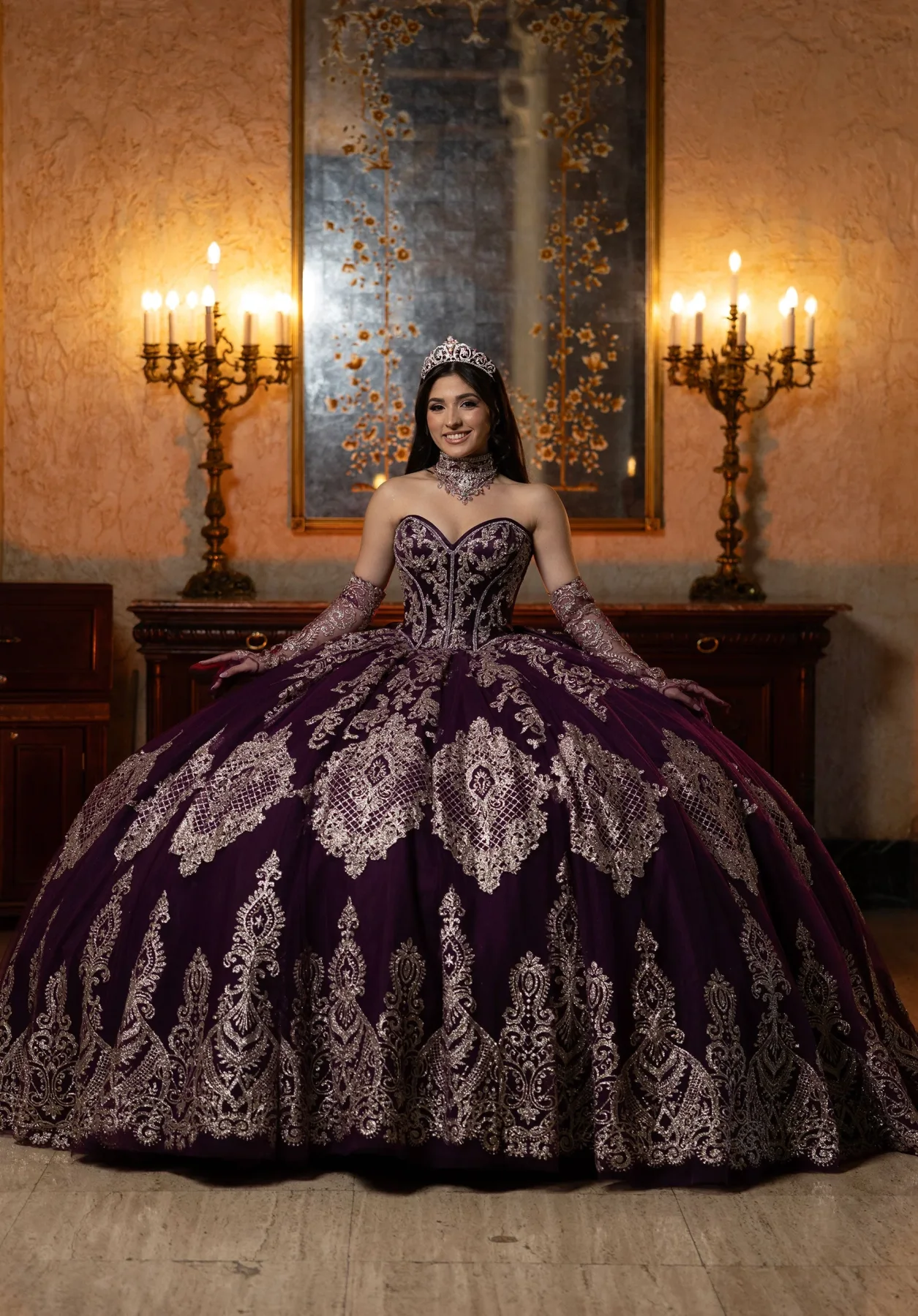 Dress Crystal  Quinceañera Dress