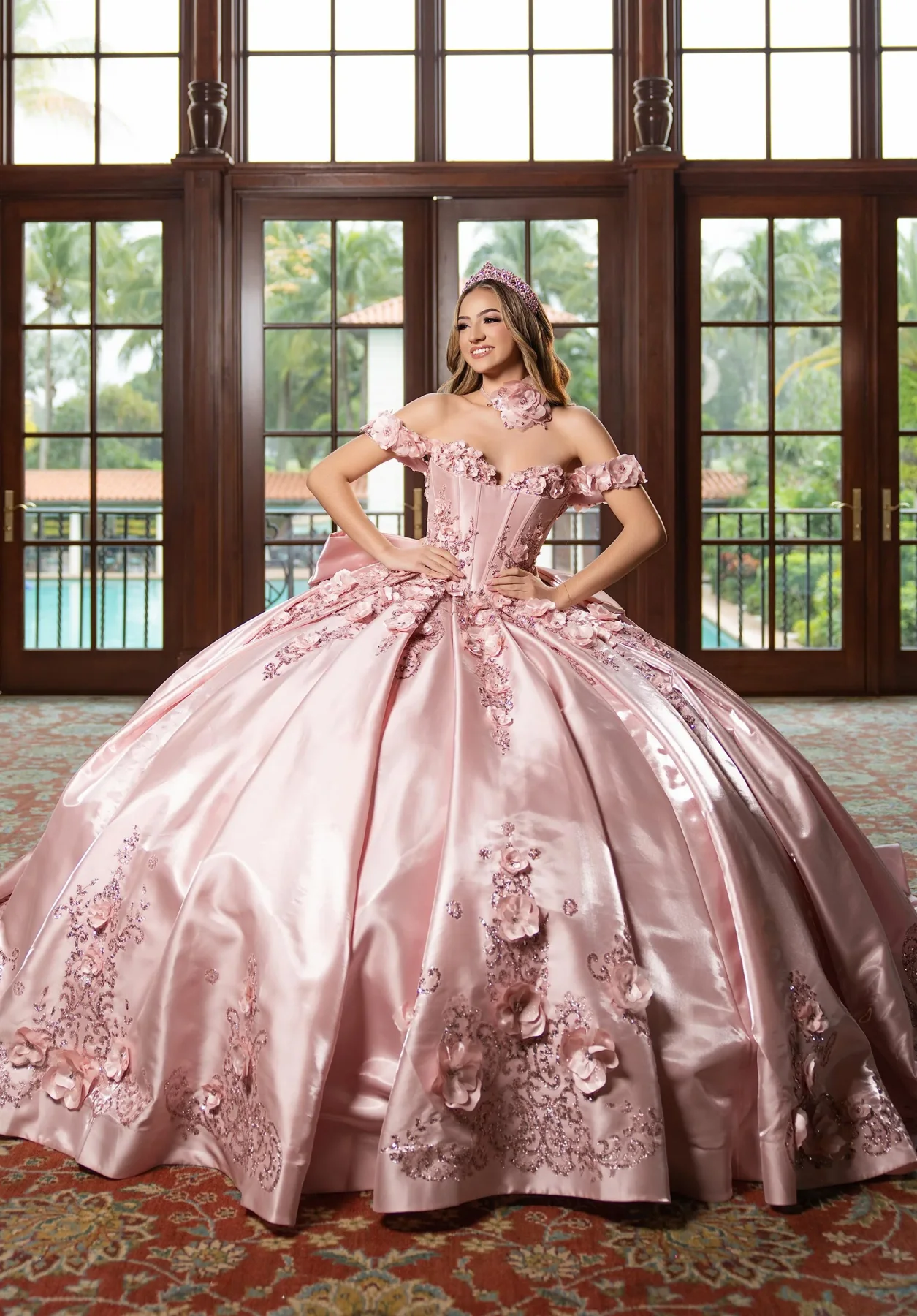 Bridgette Quinceañera Dress - fotografía de producto