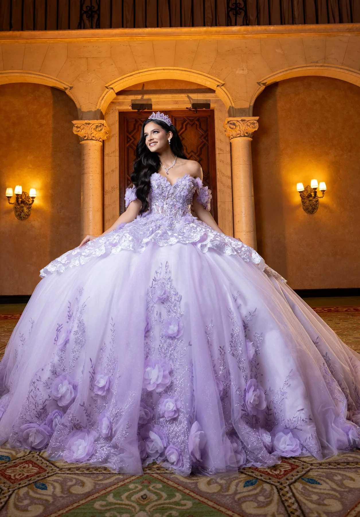 BEVERLY Quinceañera Dress - fotografía de producto