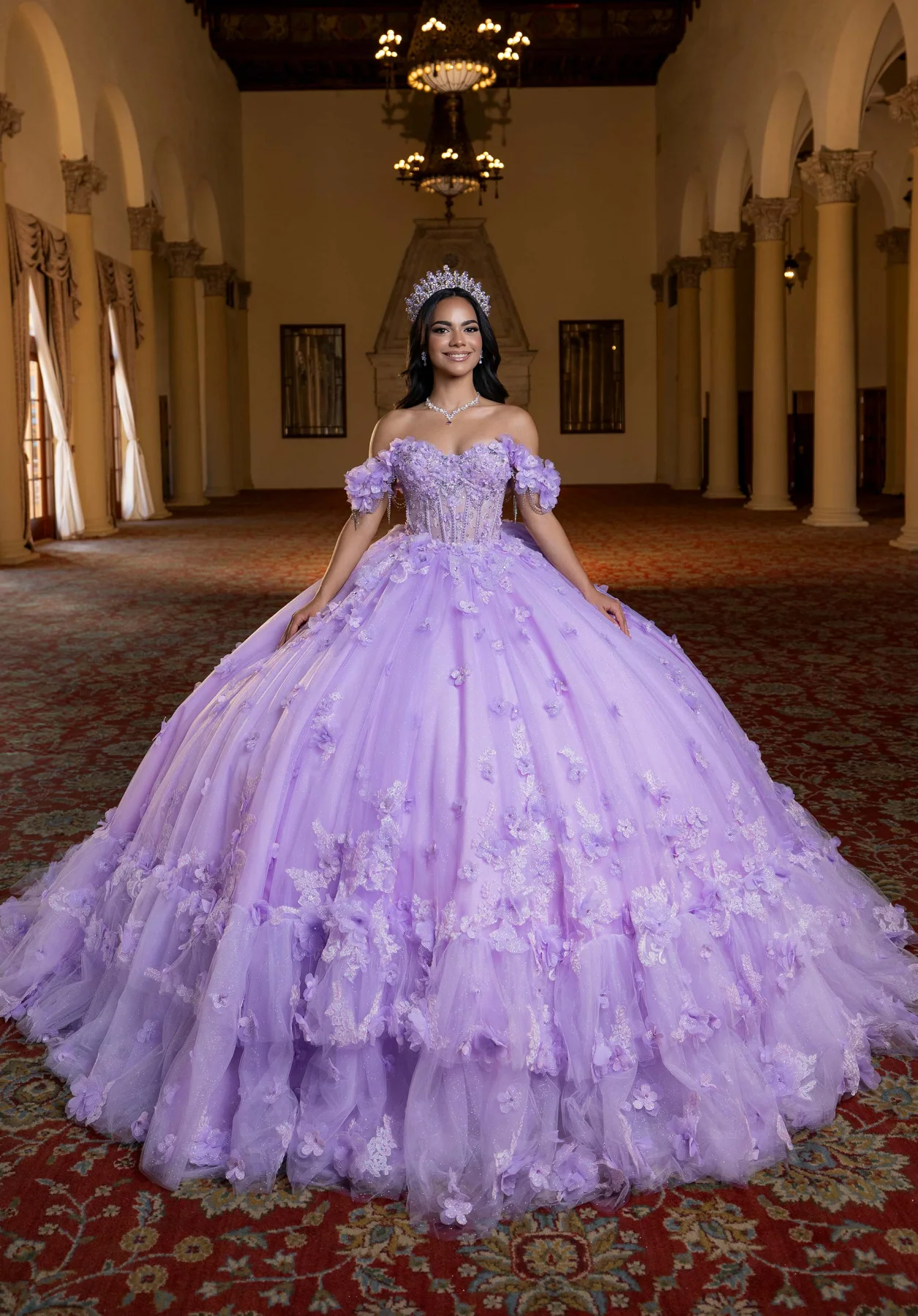 BLANCA Quinceañera Dress - fotografía de producto