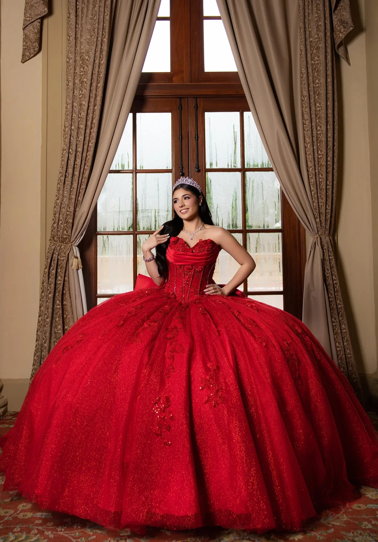 Alicia Quinceañera Dress - fotografía de producto