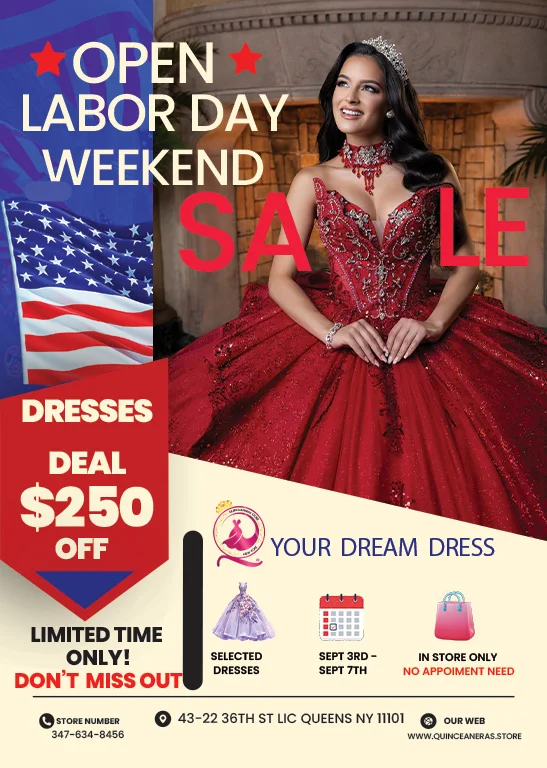 Your dream Quince dress might be waiting for you! 👑💕