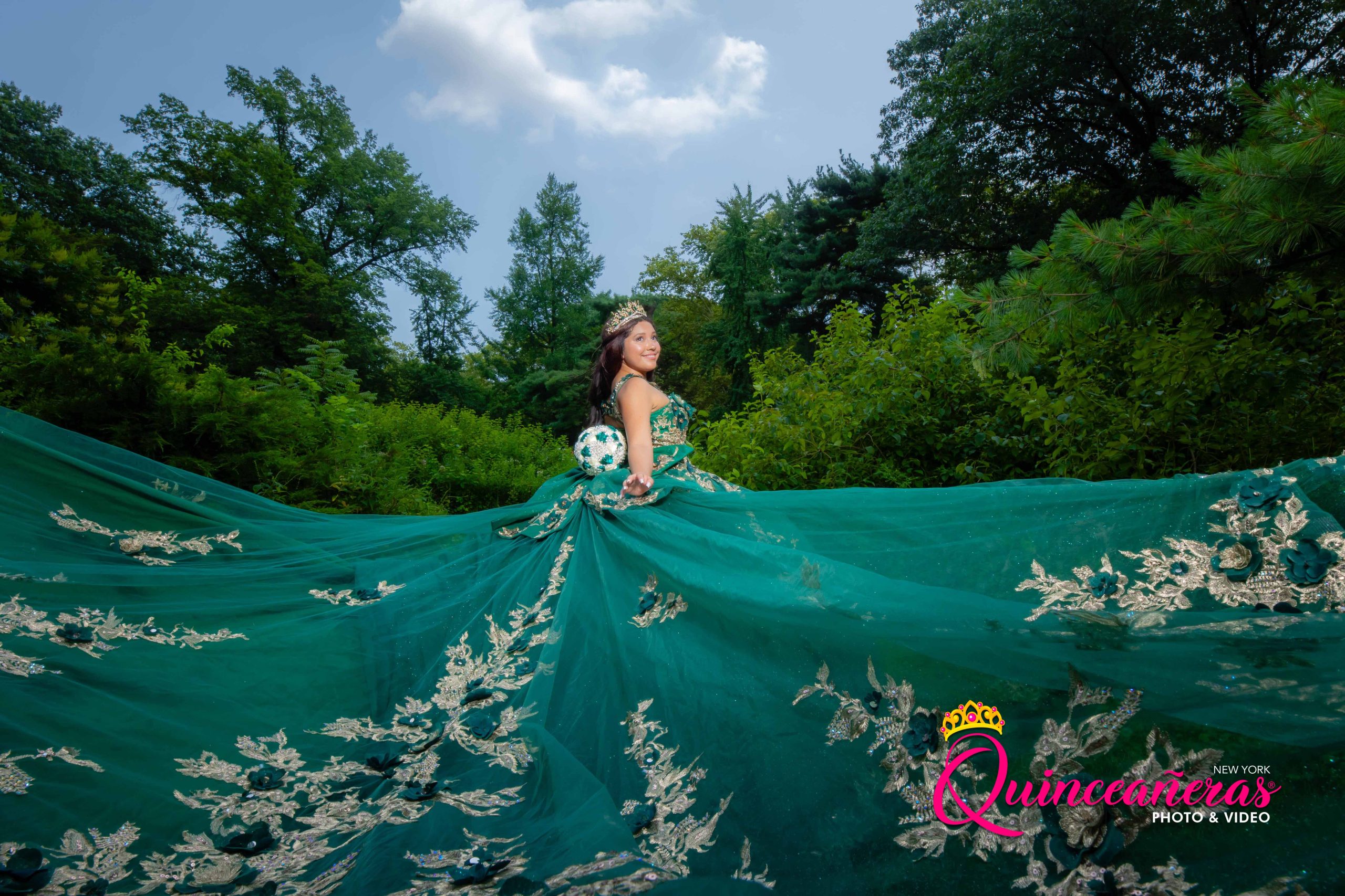 Quinceaneras Dresses for Rent or BUY  in  New York Store Partner Brand Logo Company Collaboration